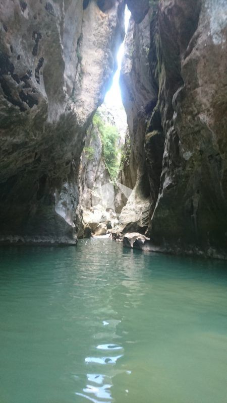 Canyoning Kleftis natural pool